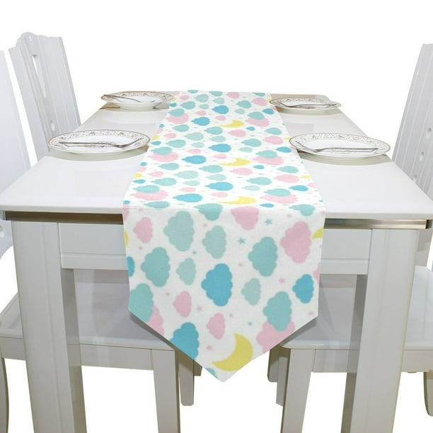 ALAZA Table Runner Home Decor,Cute Owls Christmas Seasonal Polyester Table Runner Placemat for Wedding Party Coffee Table Mat Decoration 13 x 90 inches ALAZA Table Runner Home Decor,Cute Owls Christmas Seasonal Polyester Table Runner Placemat for Wedding Party Coffee Table Mat Decoration 13 x 90 inches